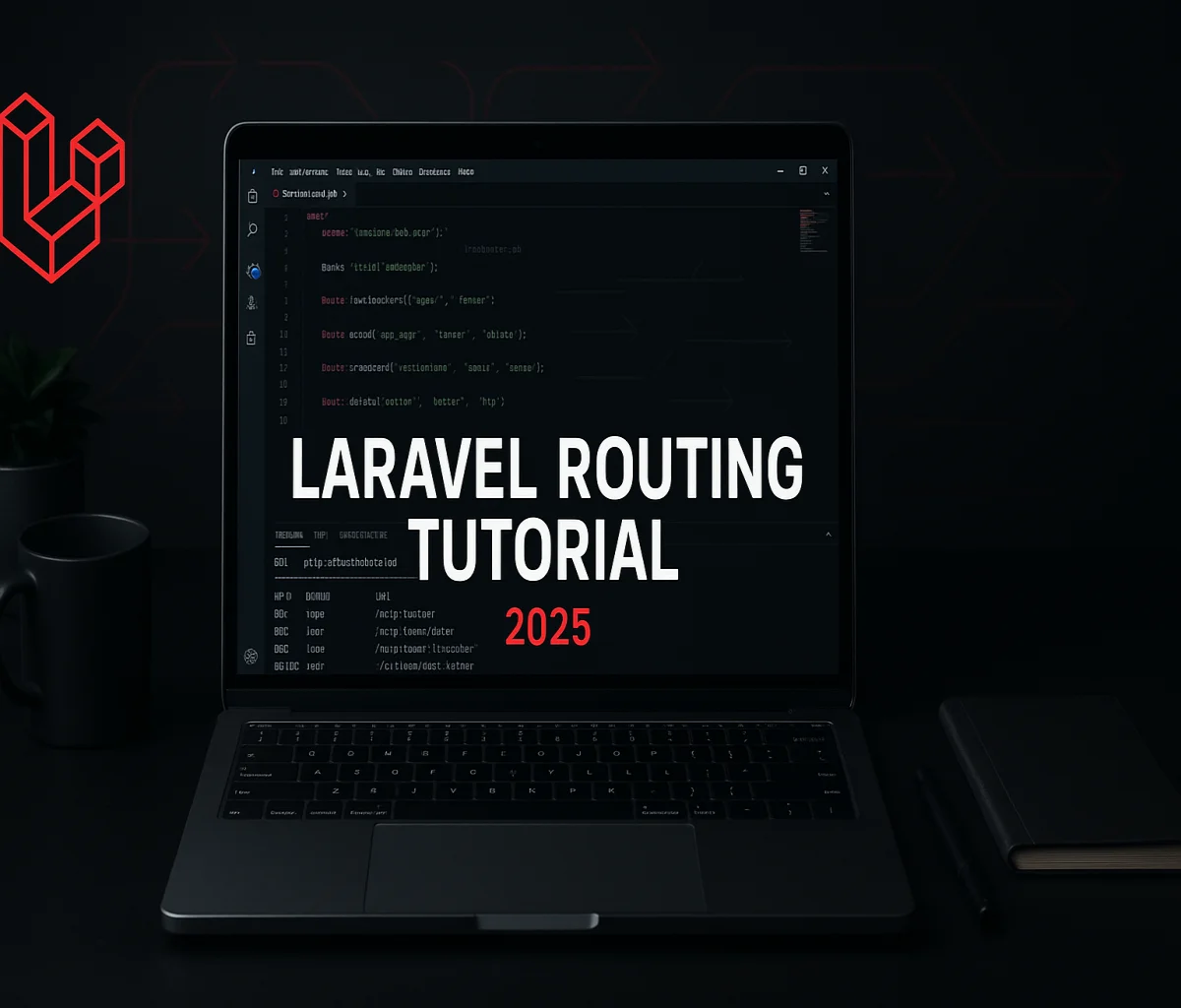Laravel Routing Tutorial for Beginners (2025) – Complete Step-by-Step Guide – cover image