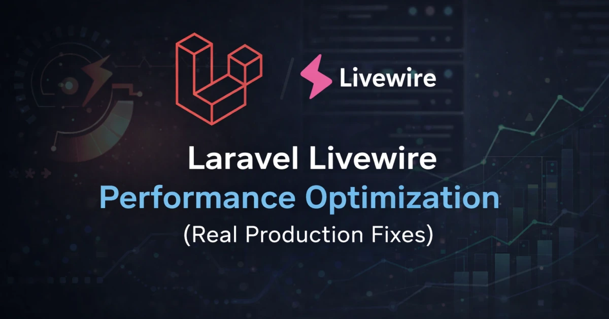 Laravel Livewire Performance Optimization (Real Production Fixes)