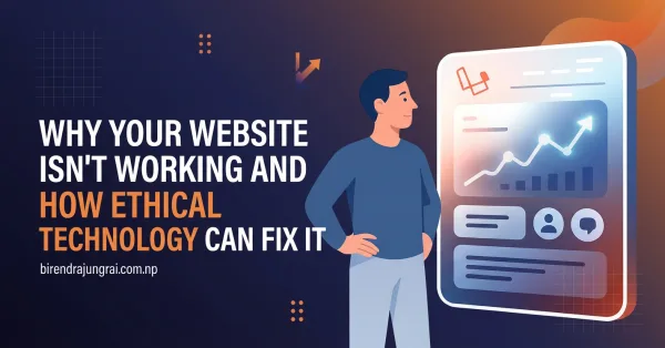 Why Your Website Isn’t Working (and How Ethical Technology Can Fix It) – Featured image