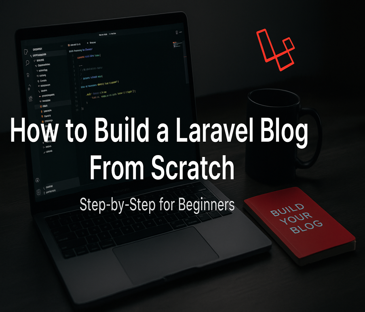 How to Build a Laravel Blog From Scratch (Step-by-Step for Beginners) – cover image