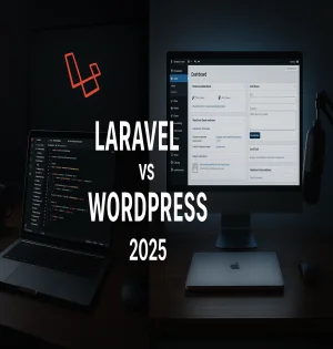 Laravel vs WordPress (2025): Which One Is Better for Your Website? – Featured image